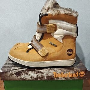 Timberland Thermolite Winter Snow Stomper Boots Faux Fur